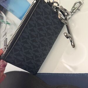 Michael Kors Men’s Logo Pouch and No Touch Keychain.